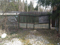 ручные откатные ворота